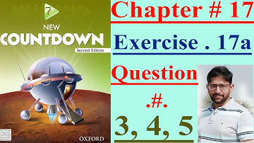 Math of Class 7 || Oxford countdown Maths online || Chapter17, Exercise. 17a || Q.03 To Q. 05