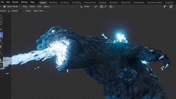 Godzilla heat ray test blender