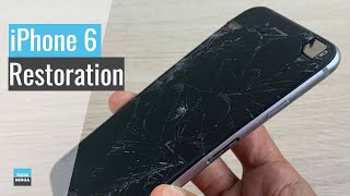 iPhone 6 Restoration | Restoring Destroyed Phone | Rebuild Broken Phone