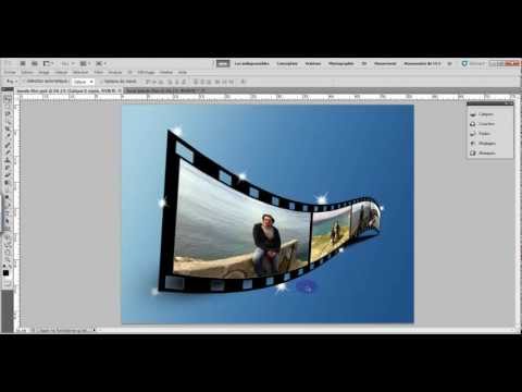 Adobe Photoshop CS4/CS5 Créer une bande film de vos photos