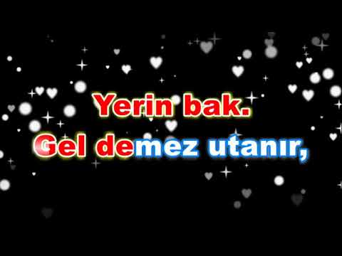 Bilal Sonses - Öpesim Var - KARAOKE