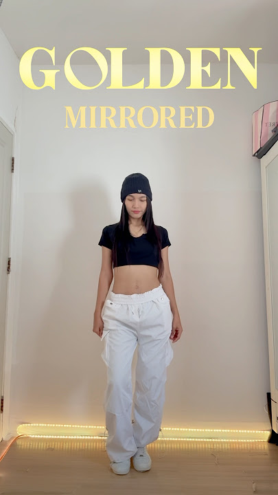 [ MIRRORED & SLOWED 75% ] “Golden” ⭐️✨ | KPop Demon Hunters   #Netflix #KPopDemonHunter #Dance