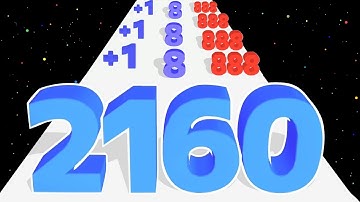 Number Master - Number Run 3D Level Up Satisfying (New Math Game) Update 01