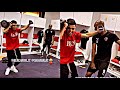 شيكابالا واشرف بن شرقي يرقصون داخل غرفة تبديل الملابس فى نادى الزمالك