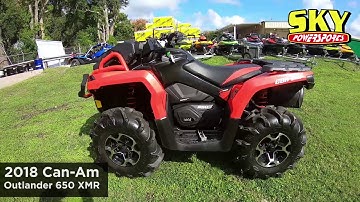 2018 Can-Am Outlander 650 XMR
