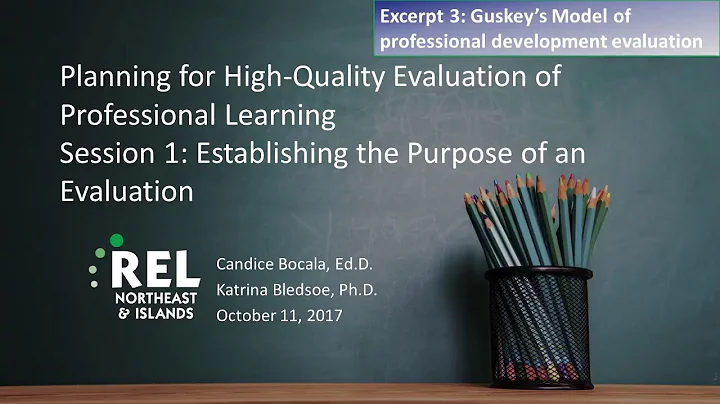 Excerpt 3: Guskeys Model of Professional Developme...