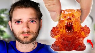 i ate the hottest gummy in the world. (9,000,000 Scoville)