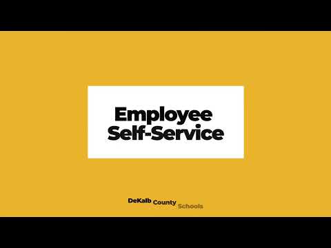 Employee Self Service Portal