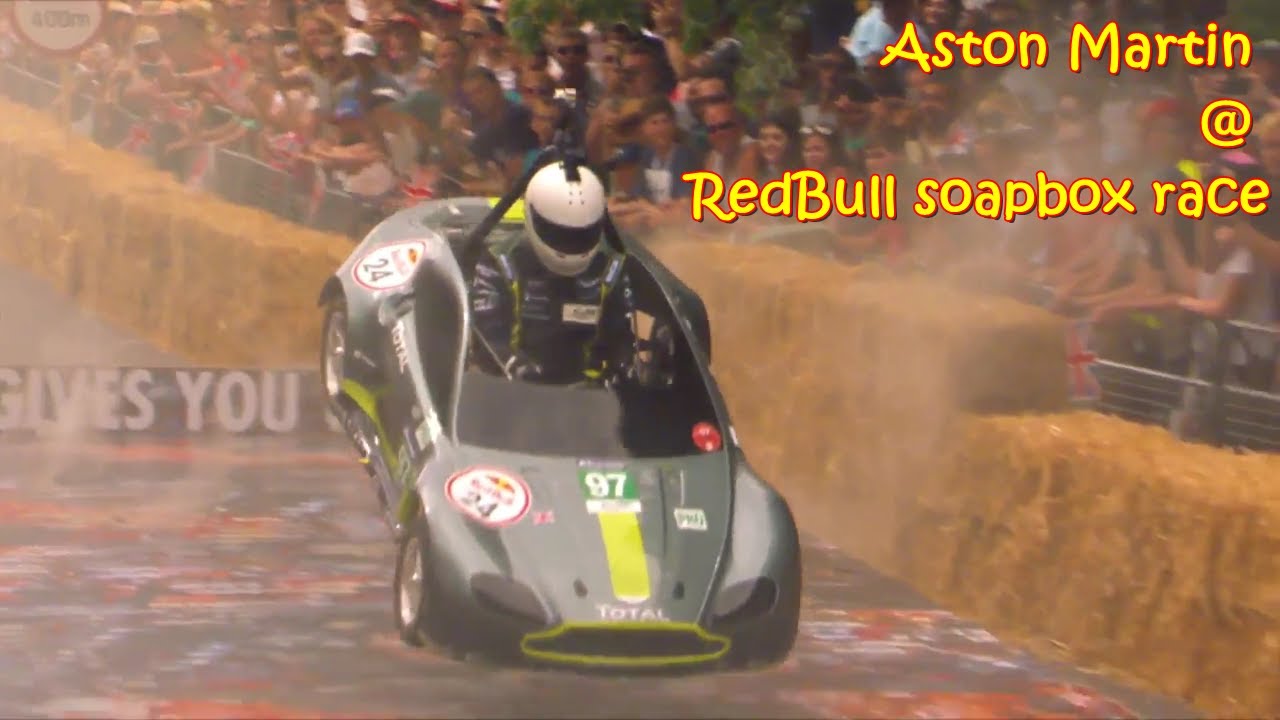 Aston Martin cria carrinho de competição para o Red Bull Soapbox Race