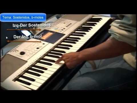 Como aprender a tocar -Teclado facil - de una vez por todas - para principiantes - lección #1