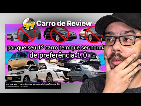 POR QUE SEU PRIMEIRO CARRO PRECISA SER NORMAL - REACT CARRO DE REVIEW