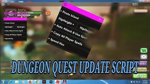 Dungeon Quest | UPDATE SCRIPT | COPY ALL SPELL , AUTO ATTACK , DLL