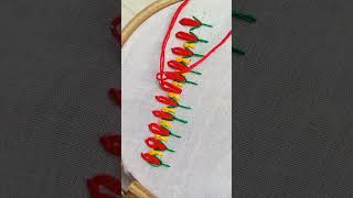 easy hand embroidery #shorts #viral #trending #embroidery #design #youtubeshorts