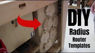 DIY Radius Router Templates