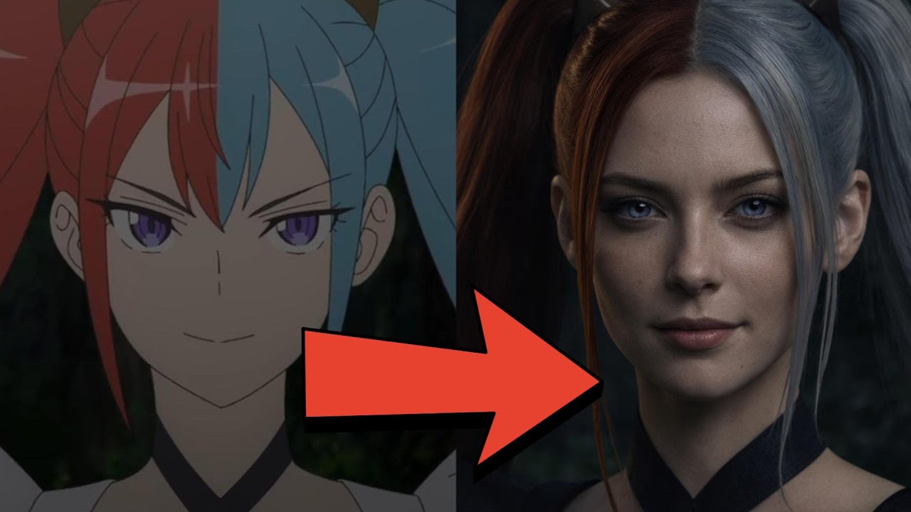 What If My Gift Level 9999 Characters Were Real? | AI Anime to Reality