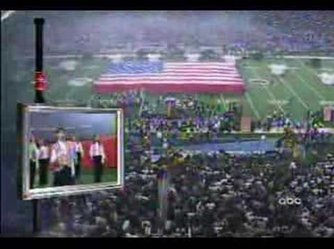Faith Hill National Anthem (FULL) - Super Bowl XXXIV