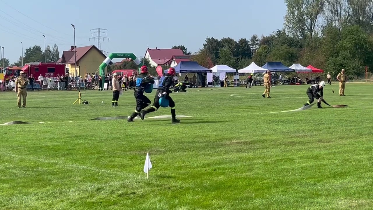 Bojówka OSP ŁUCZYCE - 34,76 sek - 7.09.2024r Zawody Powiatu Krakowskiego