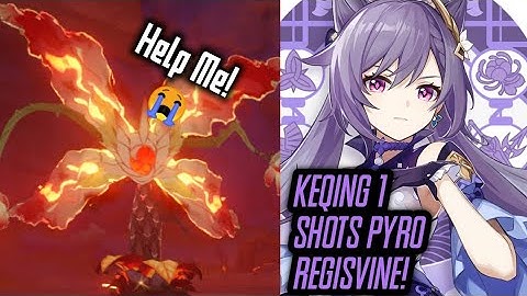 1 Shot Pyro Regisvine!!! - Genshin Impact
