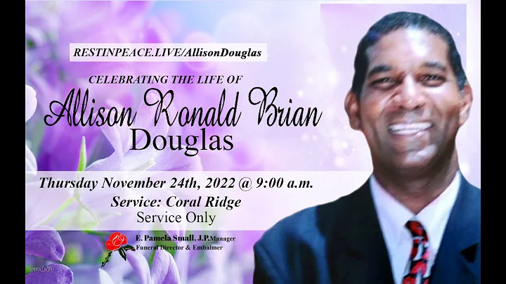 Live Stream for Allison Ronald Brian Douglas
