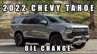Chevy Tahoe 5.3L  - How To Change Oil