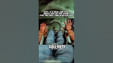 it’s 2010, You Load Up Black Ops and Break Out The Chair For The First Time🥺 #blackops #cod #pov