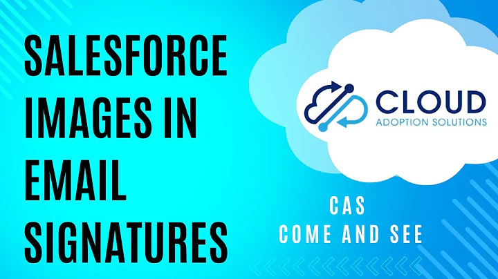 Salesforce: Adding Images In Email Signatures