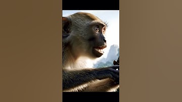 Monkey Ai video #shorts #ai #money #vlogs
