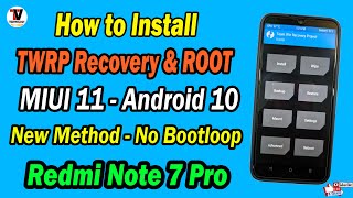 Install  Twrp Recovery U0026 Root On Redmi Note 7 Pro  Miui 11 Android 10  Best Method 