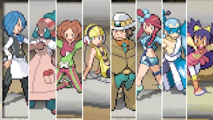 All Elite Four Battles!! [Pokemon HeartGold] 