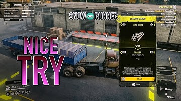 Power Lines start mission. Island Lake. SnowRunner