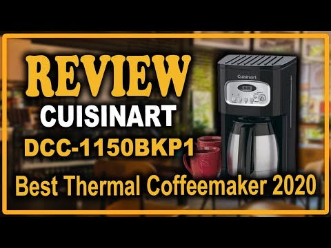 Cuisinart DCC-1150BKP1 Classic Thermal Coffemaker Review - Best Thermal Coffee Maker 2020