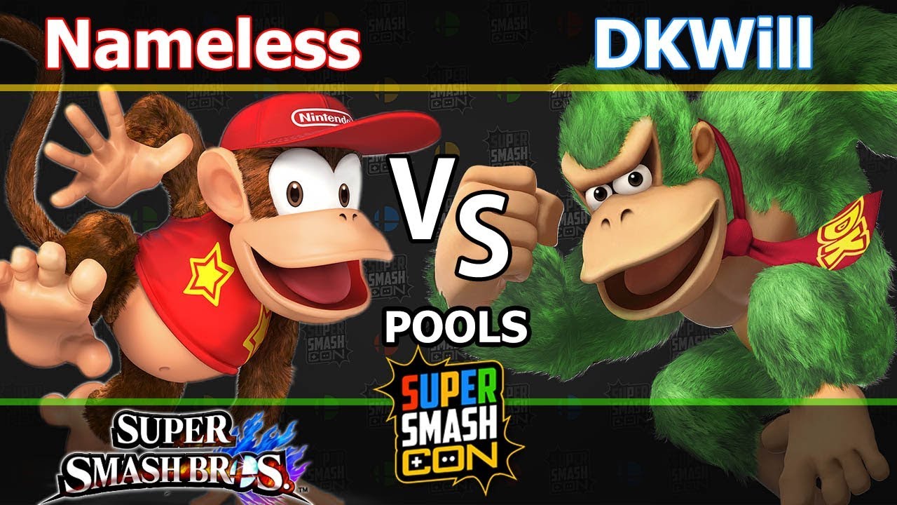 games people play Nameless (Diddy) vs. DKWill (Donkey Kong) - Wii U Singles Pools - SSC2017