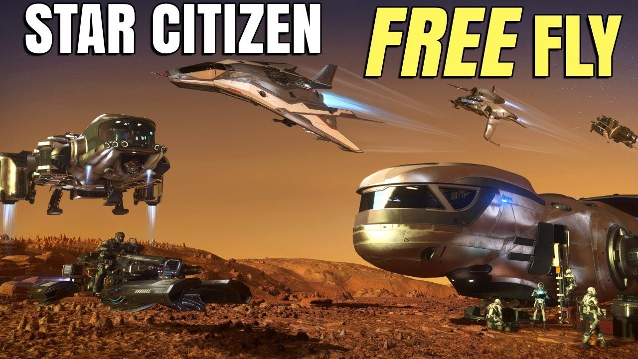 Star Citizen Free Fly 2021 с 15 по 25 Февраля. Как бесплатно поиграть.