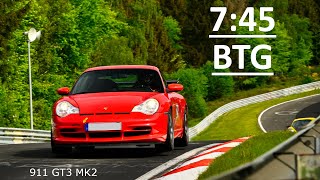 Porsche 996 GT3 MK - BTG 7:45 - Nordschleife