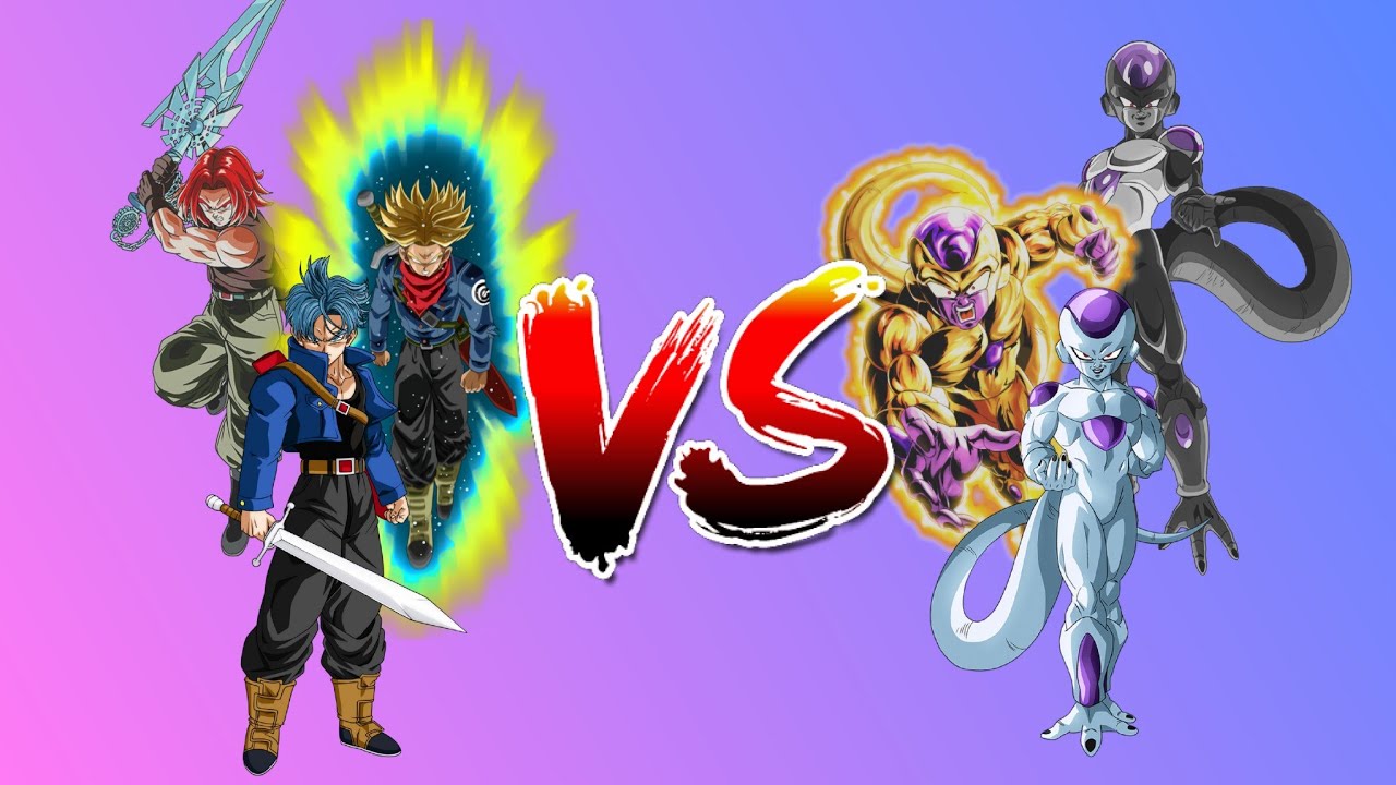 Trunks vs Frieza Power Levels YouTube