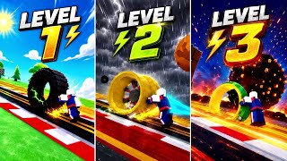I Became the RICHEST Player in Ride Tire Slide Down Roblox! 🛞