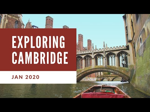 遊覽英國劍橋，體驗康河撐篙 punting in Cambridge 2020