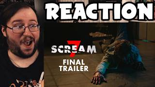 Gor's "SCREAM 7 Final Trailer" REACTION