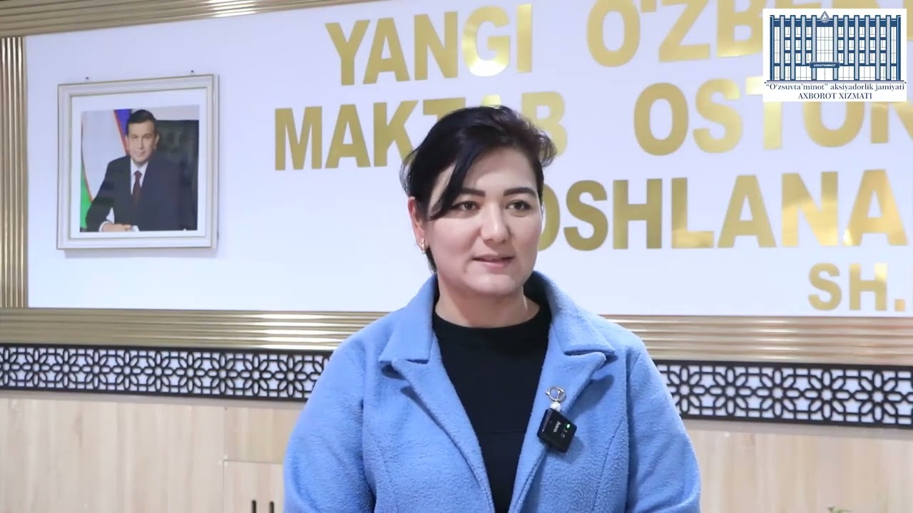 Андижон шахридаги 10-мактабда очик дарс булиб утди