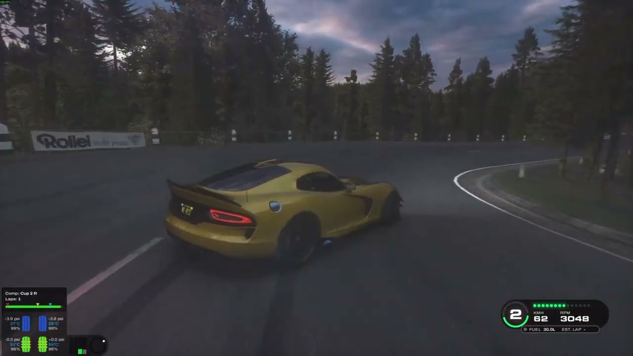 Dodge Viper GTS No Hesi | Fast driving in germany | Realistic Graphics