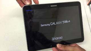 How to Hard Reset The Samsung Galaxy Tab 4 10.1 Android 4.4 Remove Password