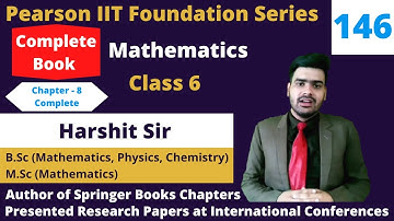 Angle | Chapter-8 | Class 6 | IIT Foundation Mathematics | Pearson Book Syllabus