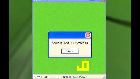 SnakeGame C# Windows Form Project