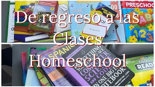 De regreso a clases homeschool