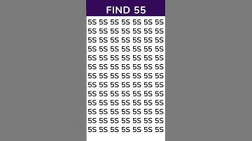 Find the ODD Number - 55 | Fun Quiz #quiz #challenge