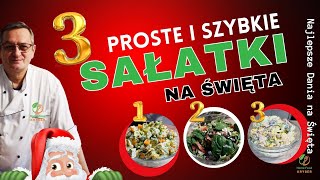 Najlepsze Sałatki na Święta.3 Proste i Szybkie Sałatki na Święta.