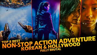 Top 8 Brutal Action Korean & Hollywood Movies In Hindi | Breathtaking Action