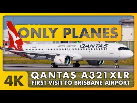 🔴 Qantas A321XLR FIRST VISIT @ Brisbane Airport BNE w/ James & Matty + ATC ✈️