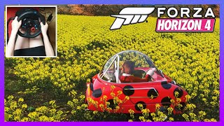 Super Fast Ladybug Driving - Forza Horizon 4 [60FPS Ultra] G29 gameplay screenshot 1