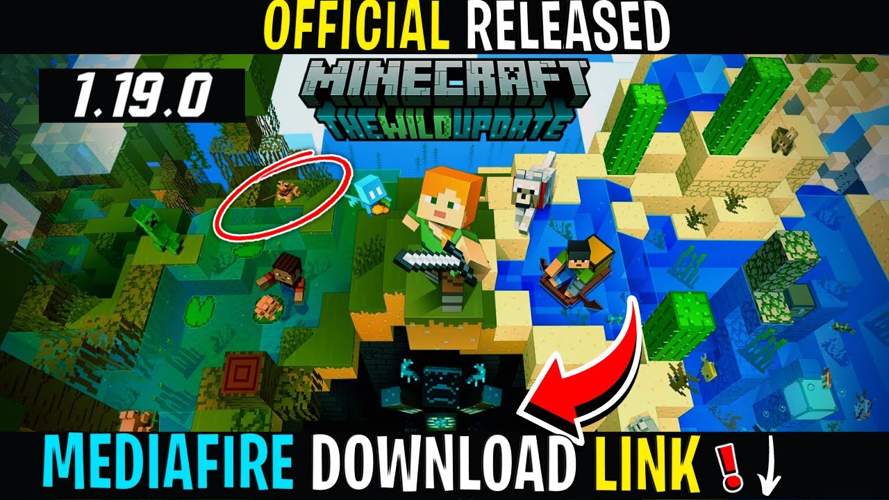 Minecraft PE v1.19.0 Official Release - The Wild Update - YouTube